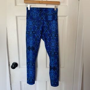 Lulu Lemon Snake Print Leggings